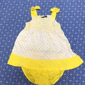 Faded glory baby dress and bloomers